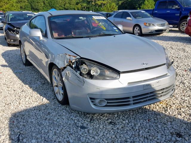 KMHHN66F57U250559 - 2007 HYUNDAI TIBURON GT SILVER photo 1