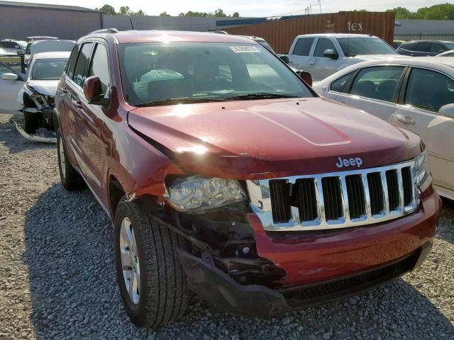 1C4RJEAG1CC314188 - 2012 JEEP GRAND CHER RED photo 1