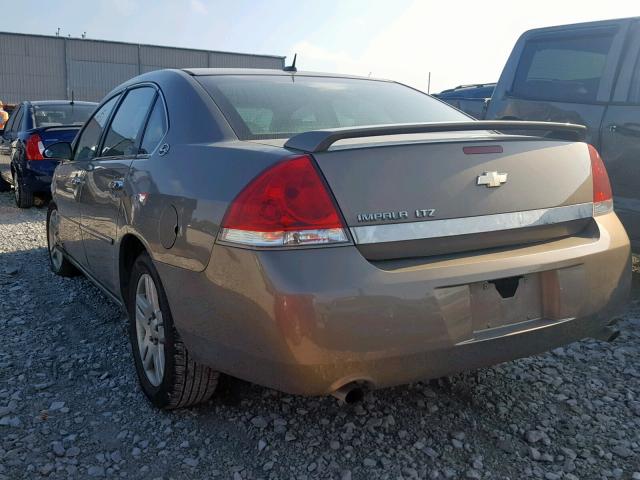 2G1WU58R279215547 - 2007 CHEVROLET IMPALA LTZ BEIGE photo 3