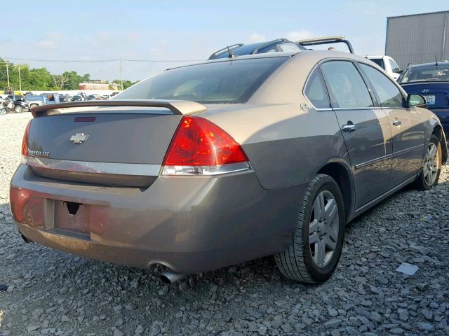 2G1WU58R279215547 - 2007 CHEVROLET IMPALA LTZ BEIGE photo 4