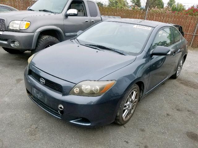 JTKDE167X80259063 - 2008 TOYOTA SCION TC ნაცრისფერი ფოტო 2
