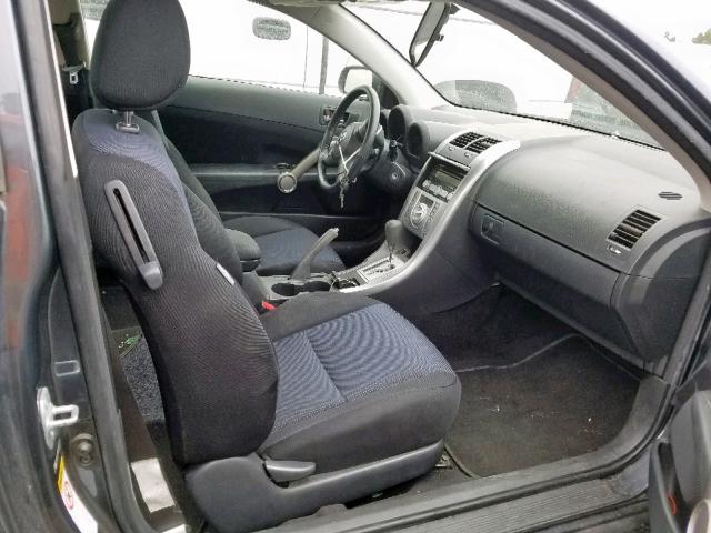 JTKDE167X80259063 - 2008 TOYOTA SCION TC ნაცრისფერი ფოტო 5