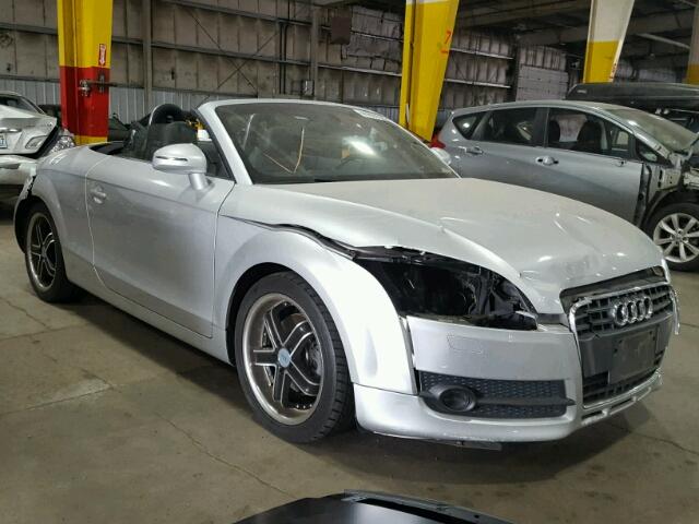 TRUMF38J981002064 - 2008 AUDI TT 2.0T SILVER photo 1