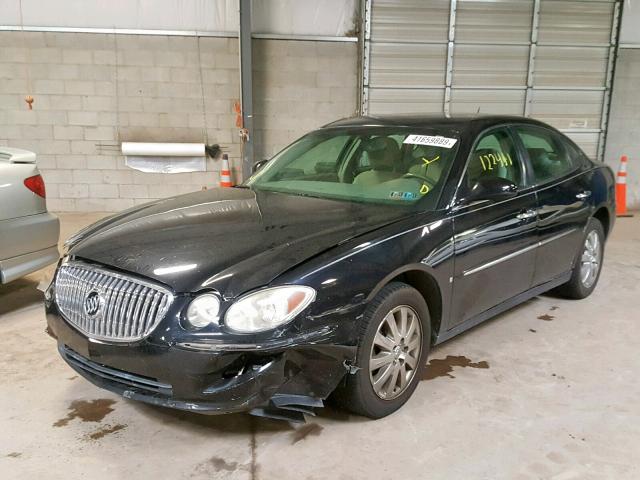 2G4WC582581336159 - 2008 BUICK LACROSSE C BLACK photo 2