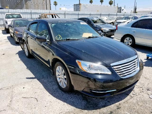 1C3BC1FBXBN542893 - 2011 CHRYSLER 200 TOURIN BLACK photo 1