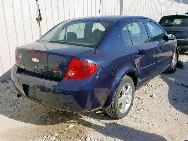 1G1AF5F56A7205357 - 2010 CHEVROLET COBALT 2LT BLUE photo 4