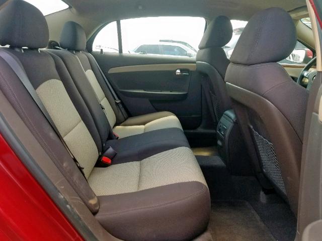 1G1ZC5E08CF274108 - 2012 CHEVROLET MALIBU 1LT 红色 照片 6