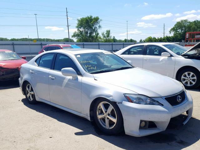 JTHBK262562002023 - 2006 LEXUS IS 250 WHITE photo 1