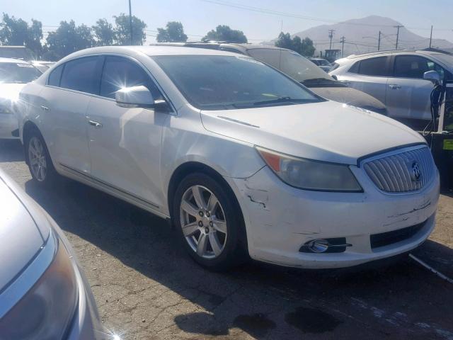 1G4GC5ED0BF361352 - 2011 BUICK LACROSSE C WHITE photo 1