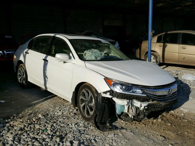 1HGCR2F84HA011361 - 2017 HONDA ACCORD EXL WHITE photo 1