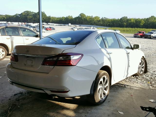 1HGCR2F84HA011361 - 2017 HONDA ACCORD EXL WHITE photo 4