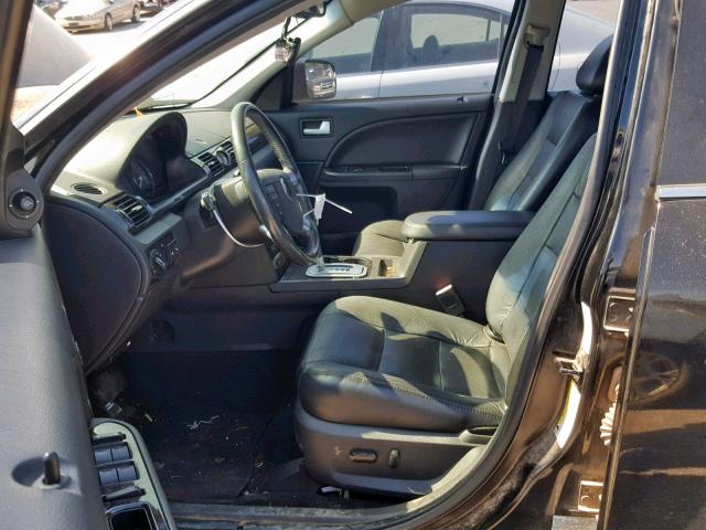 1MEHM42137G601231 - 2007 MERCURY MONTEGO PR შავი ფოტო 5