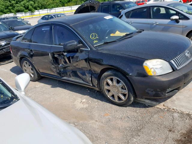 1MEHM42137G601231 - 2007 MERCURY MONTEGO PR შავი ფოტო 9