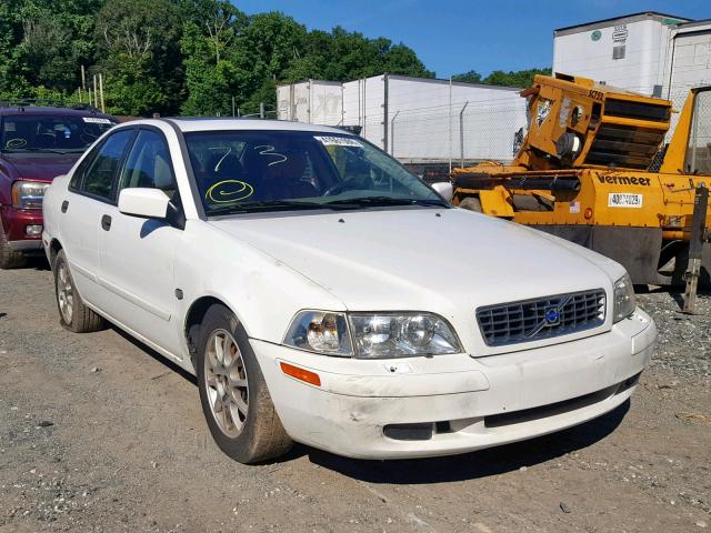 YV1VS27534F098029 - 2004 VOLVO S40 1.9T WHITE photo 1