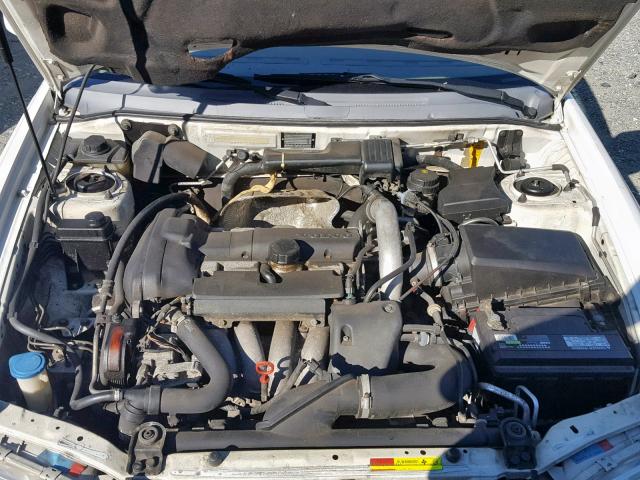 YV1VS27534F098029 - 2004 VOLVO S40 1.9T WHITE photo 7