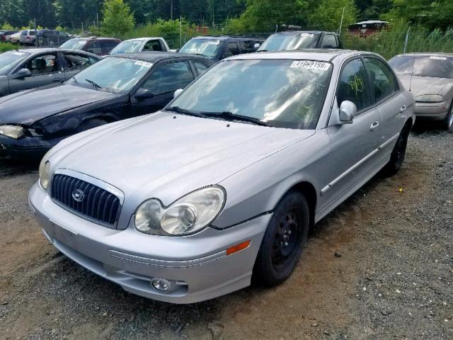 KMHWF25S85A170800 - 2005 HYUNDAI SONATA GL SILVER photo 2