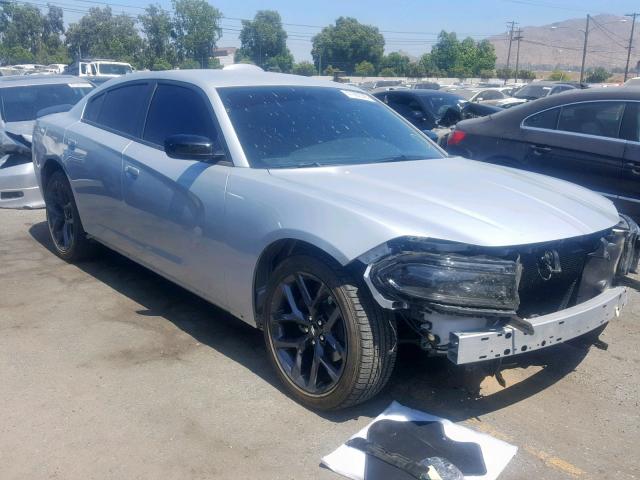 2C3CDXBG6KH572326 - 2019 DODGE CHARGER SX GRAY photo 1