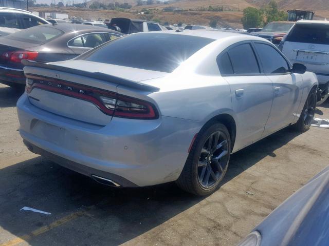 2C3CDXBG6KH572326 - 2019 DODGE CHARGER SX GRAY photo 4