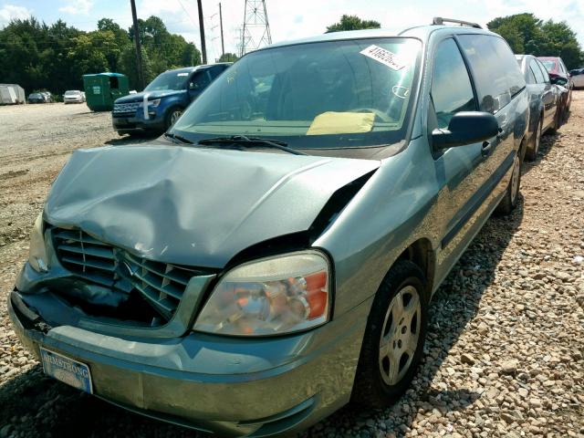 2FMZA51697BA09997 - 2007 FORD FREESTAR S BLUE photo 2