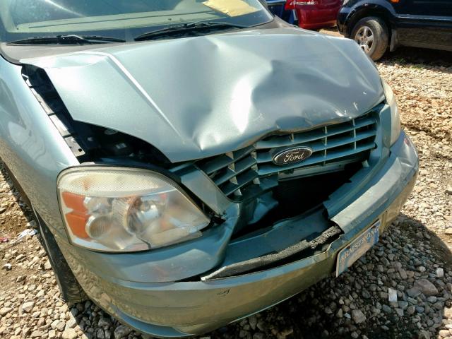 2FMZA51697BA09997 - 2007 FORD FREESTAR S BLUE photo 9