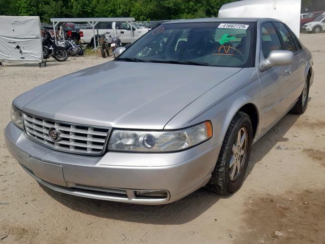 1G6KY54962U153908 - 2002 CADILLAC SEVILLE ST SILVER photo 2