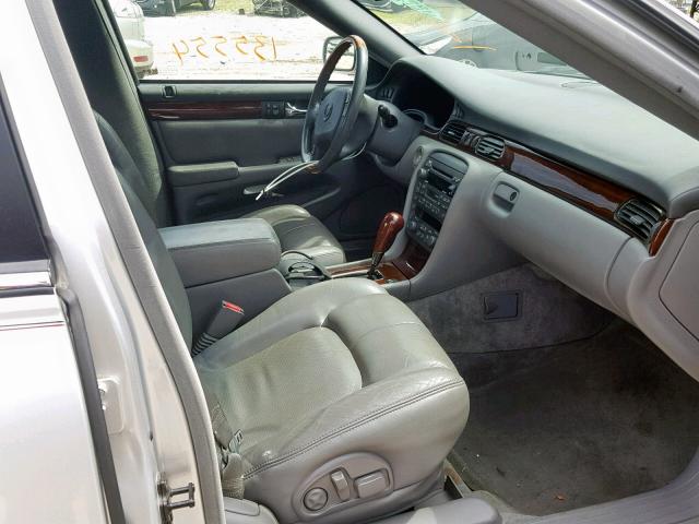 1G6KY54962U153908 - 2002 CADILLAC SEVILLE ST SILVER photo 5