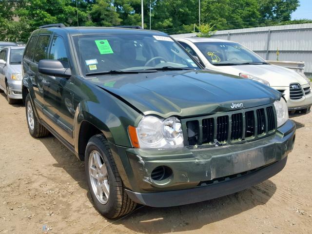 1J4GR48K76C303599 - 2006 JEEP GRAND CHER GREEN photo 1