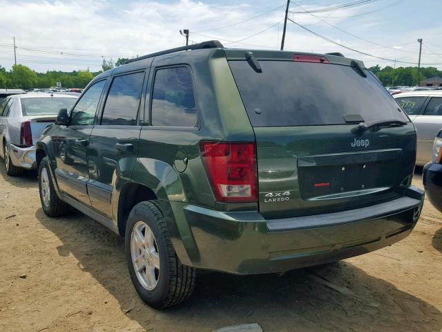 1J4GR48K76C303599 - 2006 JEEP GRAND CHER GREEN photo 3