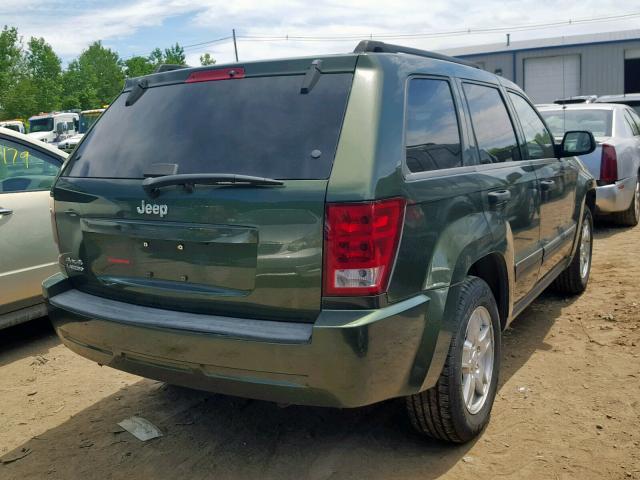 1J4GR48K76C303599 - 2006 JEEP GRAND CHER GREEN photo 4