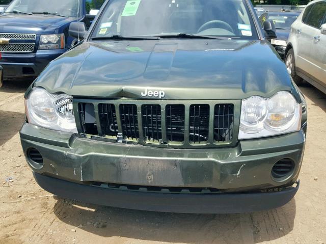 1J4GR48K76C303599 - 2006 JEEP GRAND CHER GREEN photo 9