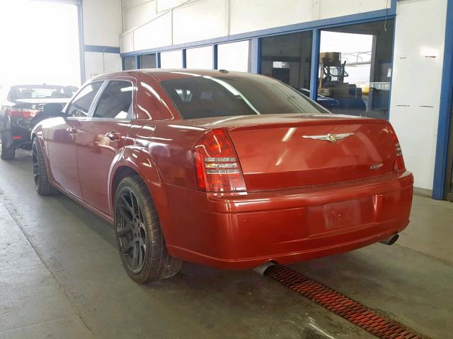 2C3LA73W27H861029 - 2007 CHRYSLER 300C SRT-8 MAROON photo 3