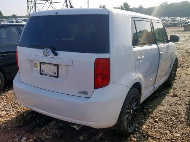 JTLZE4FE0A1103440 - 2010 TOYOTA SCION XB WHITE photo 4