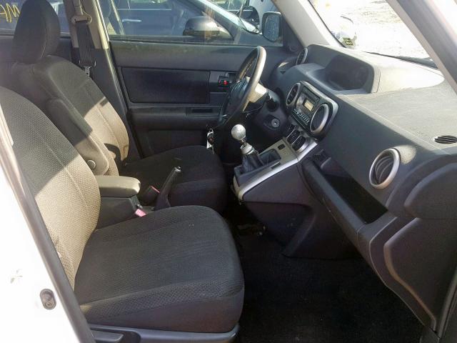 JTLZE4FE0A1103440 - 2010 TOYOTA SCION XB 白色 照片 5
