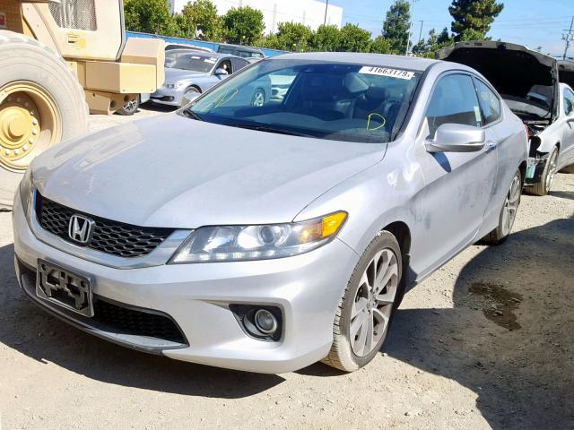 1HGCT2B87FA005994 - 2015 HONDA ACCORD EXL SILVER photo 2