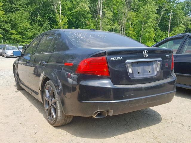 19UUA66246A004115 - 2006 ACURA 3.2TL BLACK photo 3