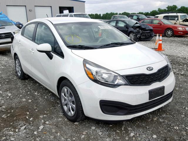 Knadm4a37e 14 Kia Rio Lx White Price History History Of Past Auctions Prices And Bids History Of Salvage And Used Vehicles