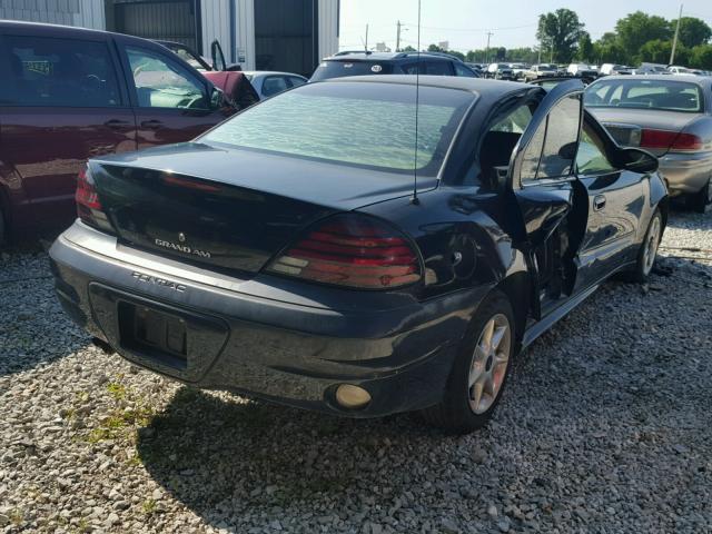 1G2NE52F64M563188 - 2004 PONTIAC GRAND AM S BLACK photo 4