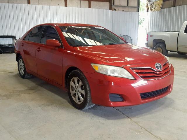 4T4BF3EK5BR169186 - 2011 TOYOTA CAMRY BASE RED photo 1