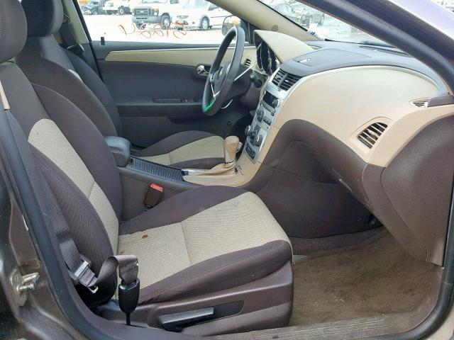 1G1ZA5EU2CF337907 - 2012 CHEVROLET MALIBU LS TAN photo 5