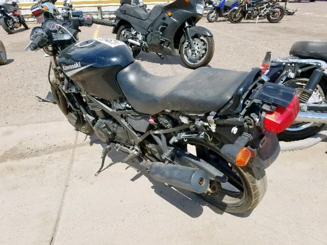 JKAEXVD129A114648 - 2009 KAWASAKI EX500 D BLACK photo 3