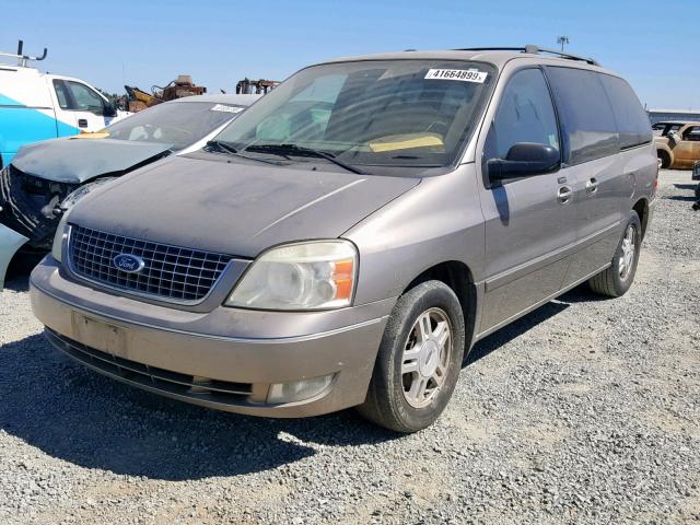 2FMZA52206BA61335 - 2006 FORD FREESTAR S GOLD photo 2