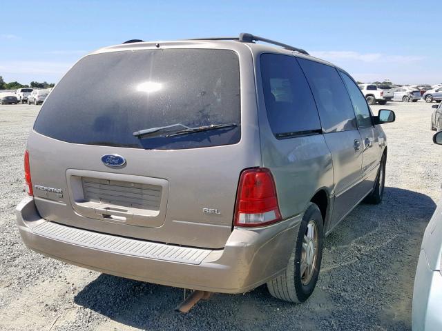 2FMZA52206BA61335 - 2006 FORD FREESTAR S GOLD photo 4