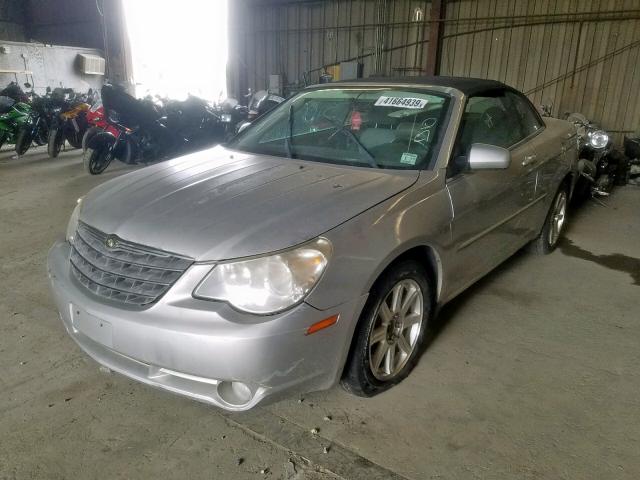 1C3LC55R68N157527 - 2008 CHRYSLER SEBRING TO SILVER photo 2