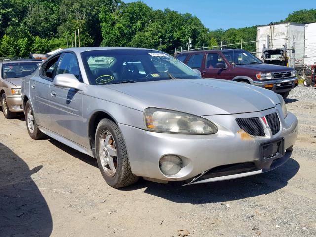 2G2WS522641109335 - 2004 PONTIAC GRAND PRIX SILVER photo 1