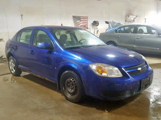 1G1AL55F077336506 - 2007 CHEVROLET COBALT LT BLUE photo 1