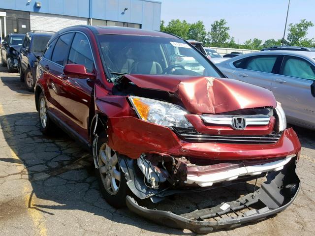 JHLRE48717C112707 - 2007 HONDA CR-V EXL RED photo 1