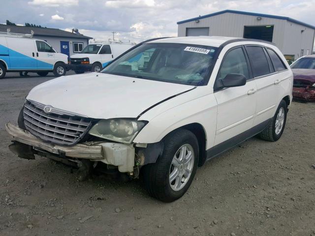 2C8GF68494R628625 - 2004 CHRYSLER PACIFICA WHITE photo 2