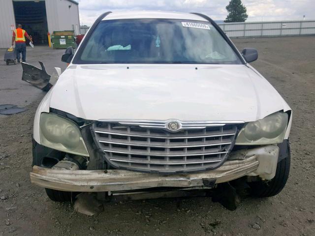 2C8GF68494R628625 - 2004 CHRYSLER PACIFICA WHITE photo 9