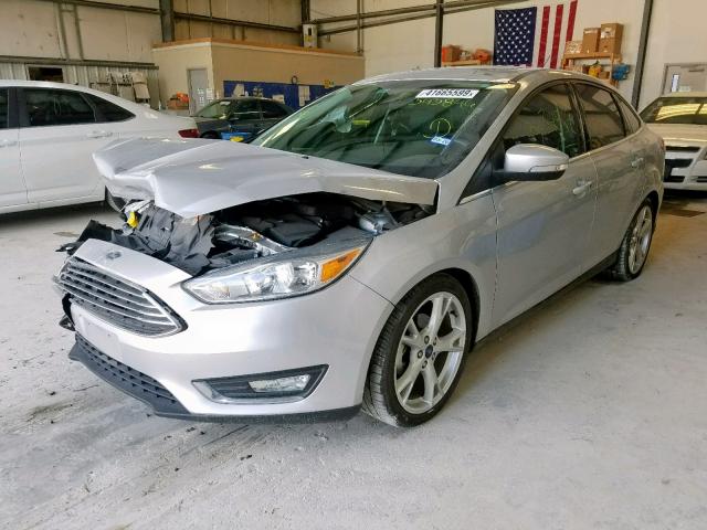 1FADP3J28GL343846 - 2016 FORD FOCUS TITA GRAY photo 2