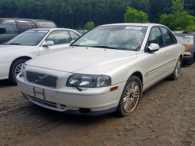 YV1TS92D031317006 - 2003 VOLVO S80 WHITE photo 2